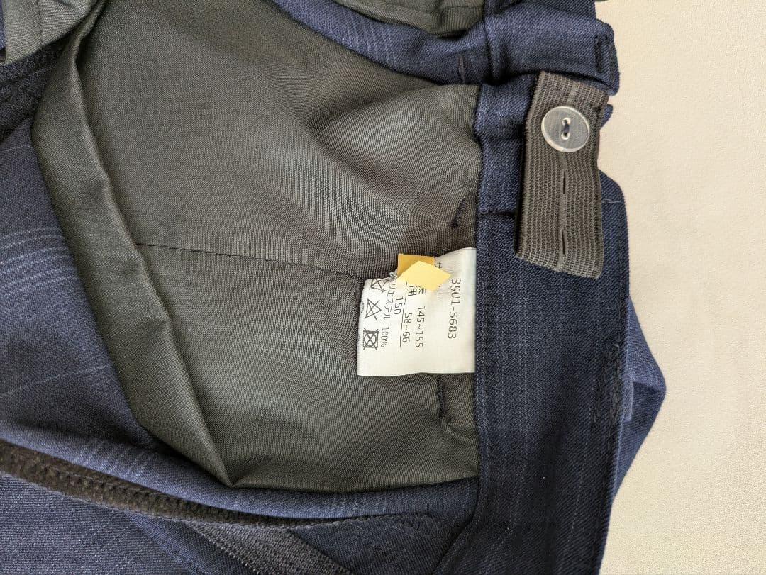 waltz by BEAMS DESIGN 紺 スーツ150※ボトム(裾上げ済)