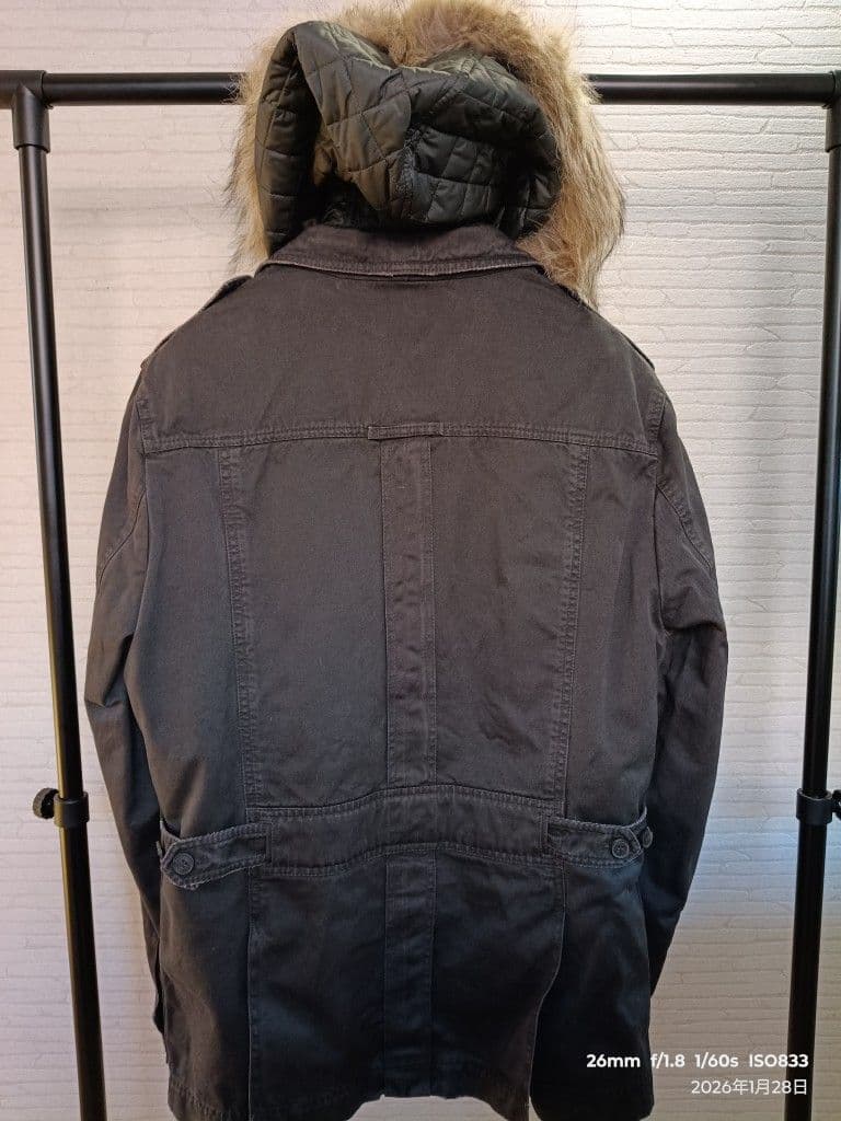 K*E様 D&G ミリタリージャケット リアルファー付き