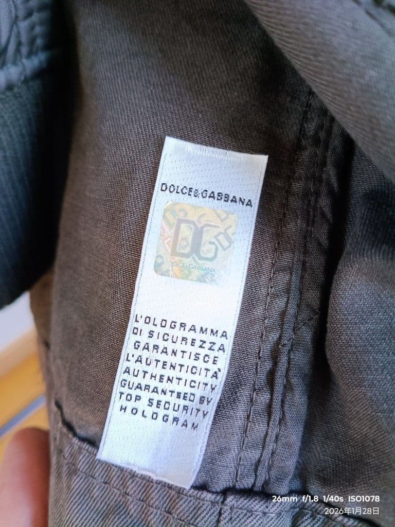 K*E様 D&G ミリタリージャケット リアルファー付き