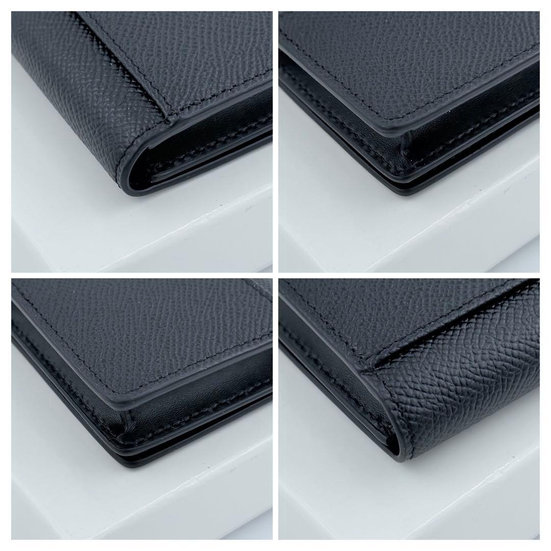 【極美品】メゾン マルジェラ カードホルダー ブラック 名刺入れ