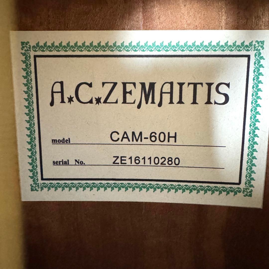 【希少】Zemaitis CAM-60H ハート型 アコギ ゼマイティス
