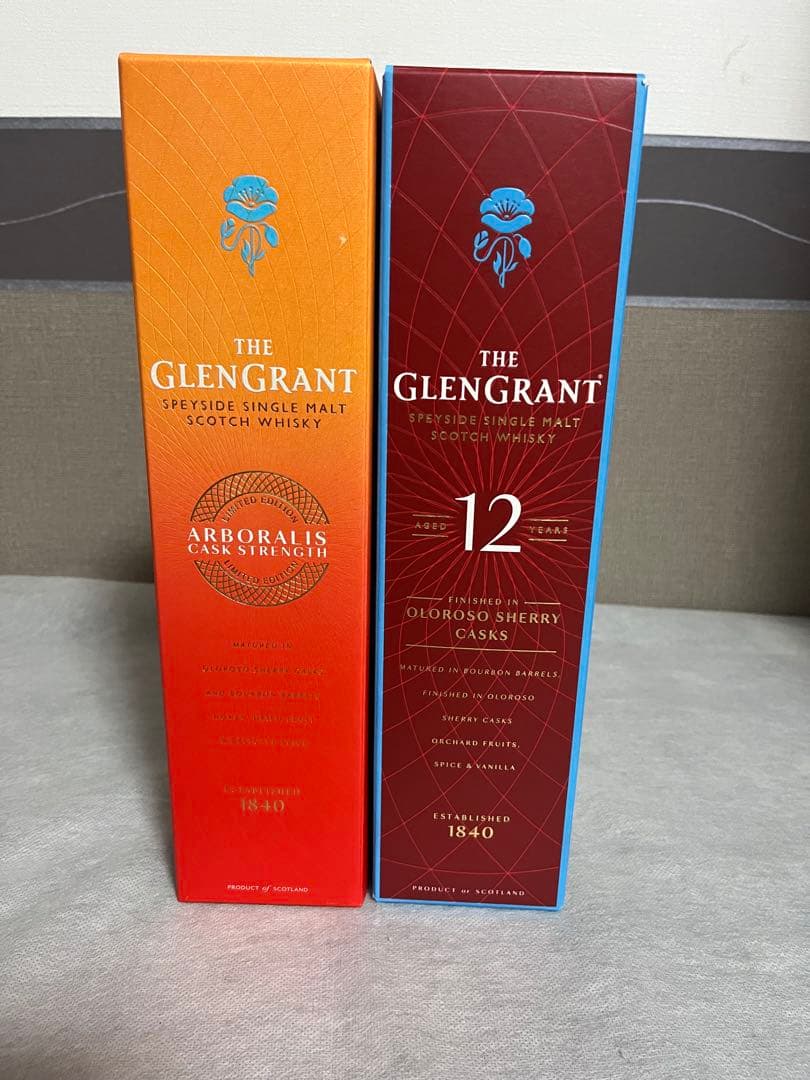 限定発売　グレングラントシェリーカスク・アルボラリスカスクストレングス　セット