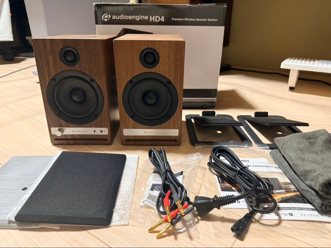 Audioengine HD4 スピーカー Bluetooth スタンド付属