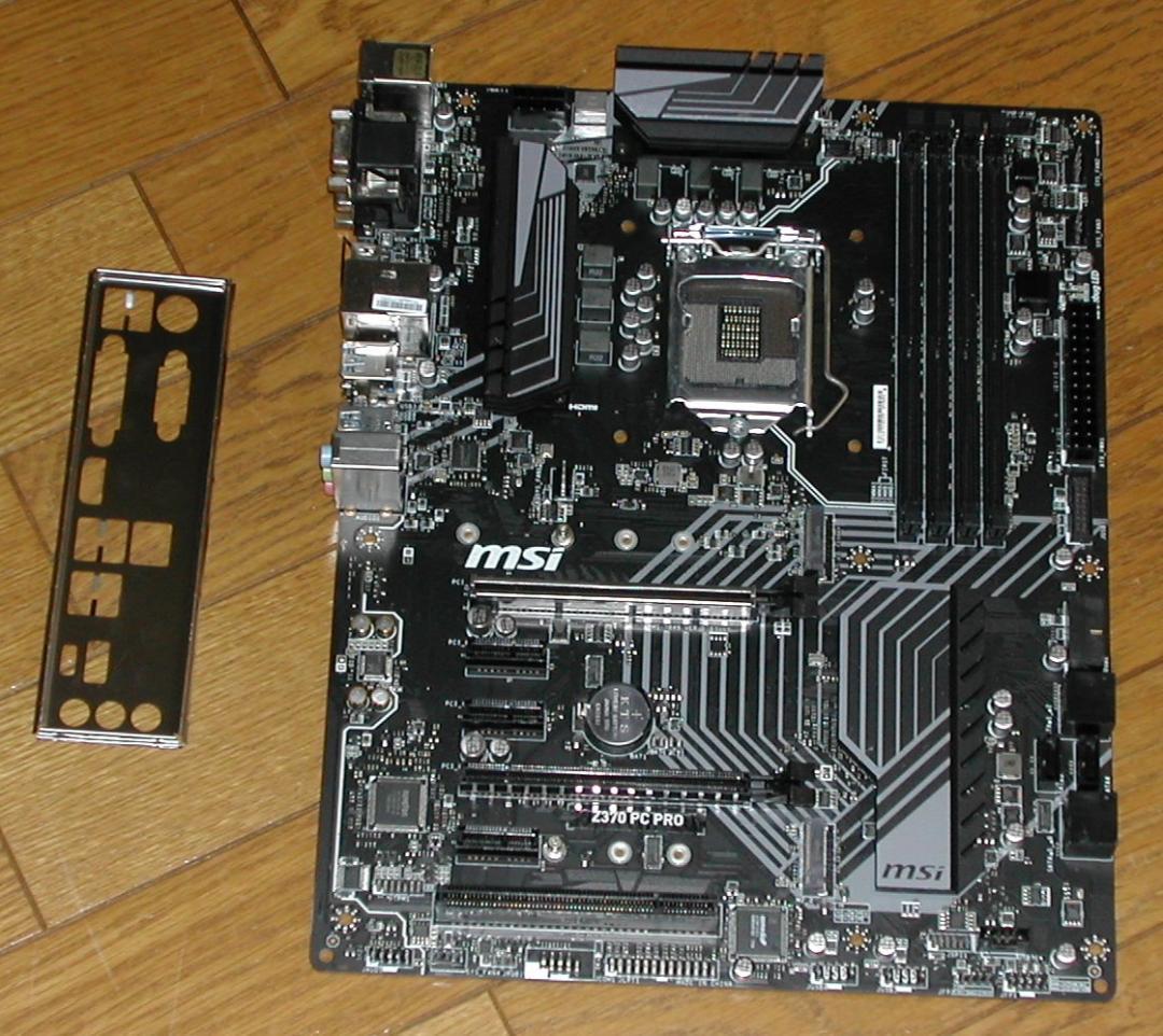 MSI　Z370 PC PRO　LGA1151