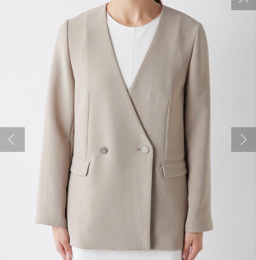 ガリャルダガランテ　ジャージージャケットグレージュ