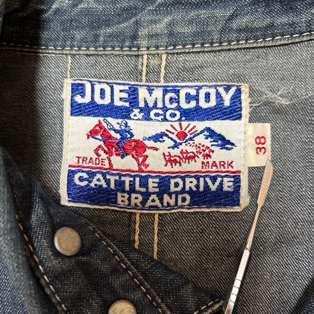 ザリアルマッコイズ/ジョーマッコイ デニムカバー オールジャケット 38