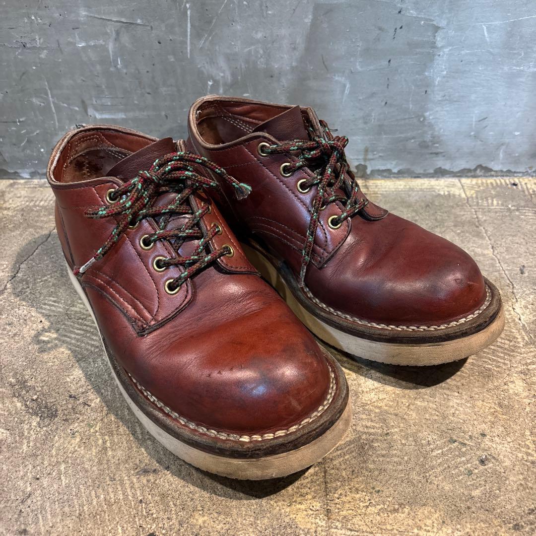ハソーン　ネペンテス別注　オックスフォードブーツ　8 1/2 茶色　ブラウン