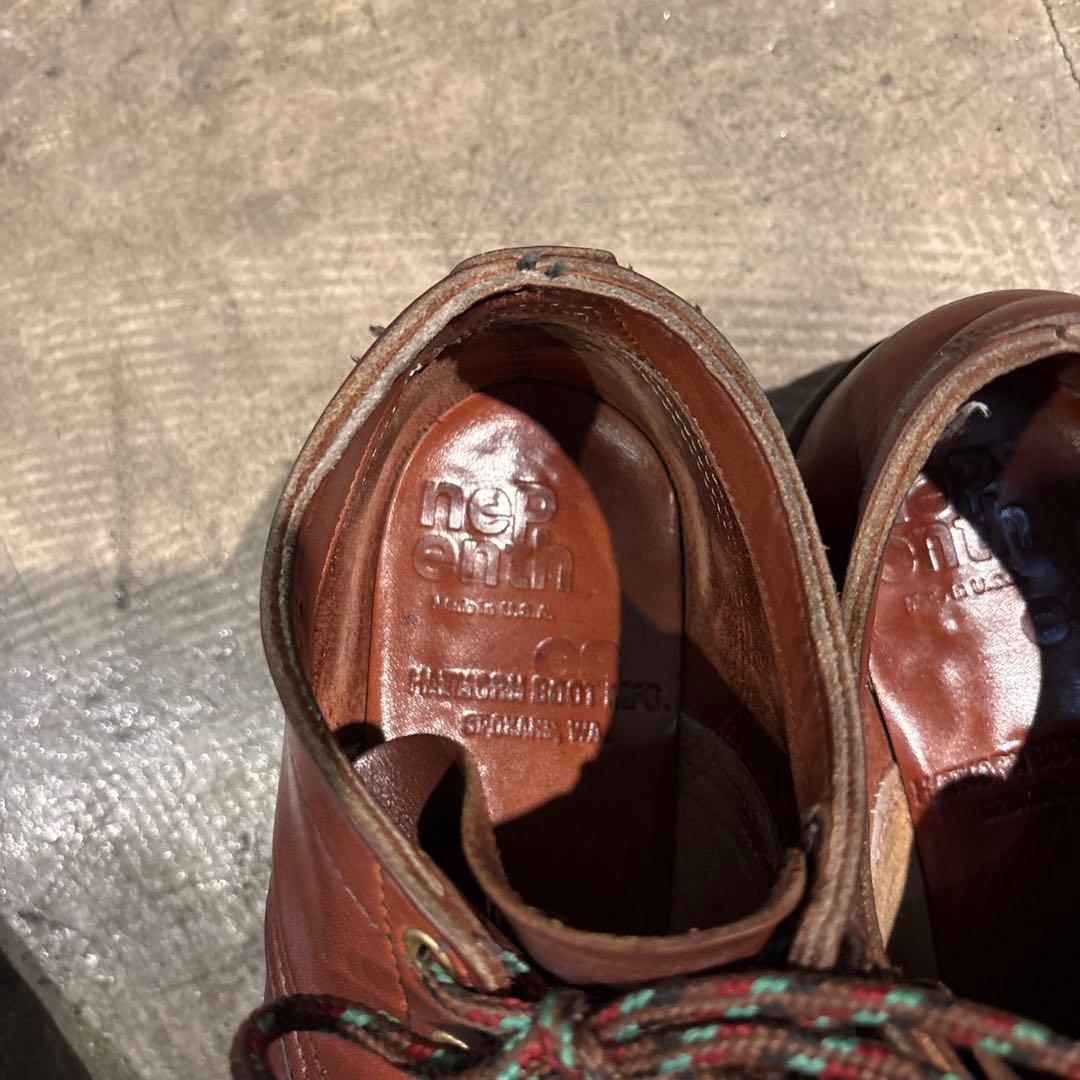 ハソーン　ネペンテス別注　オックスフォードブーツ　8 1/2 茶色　ブラウン