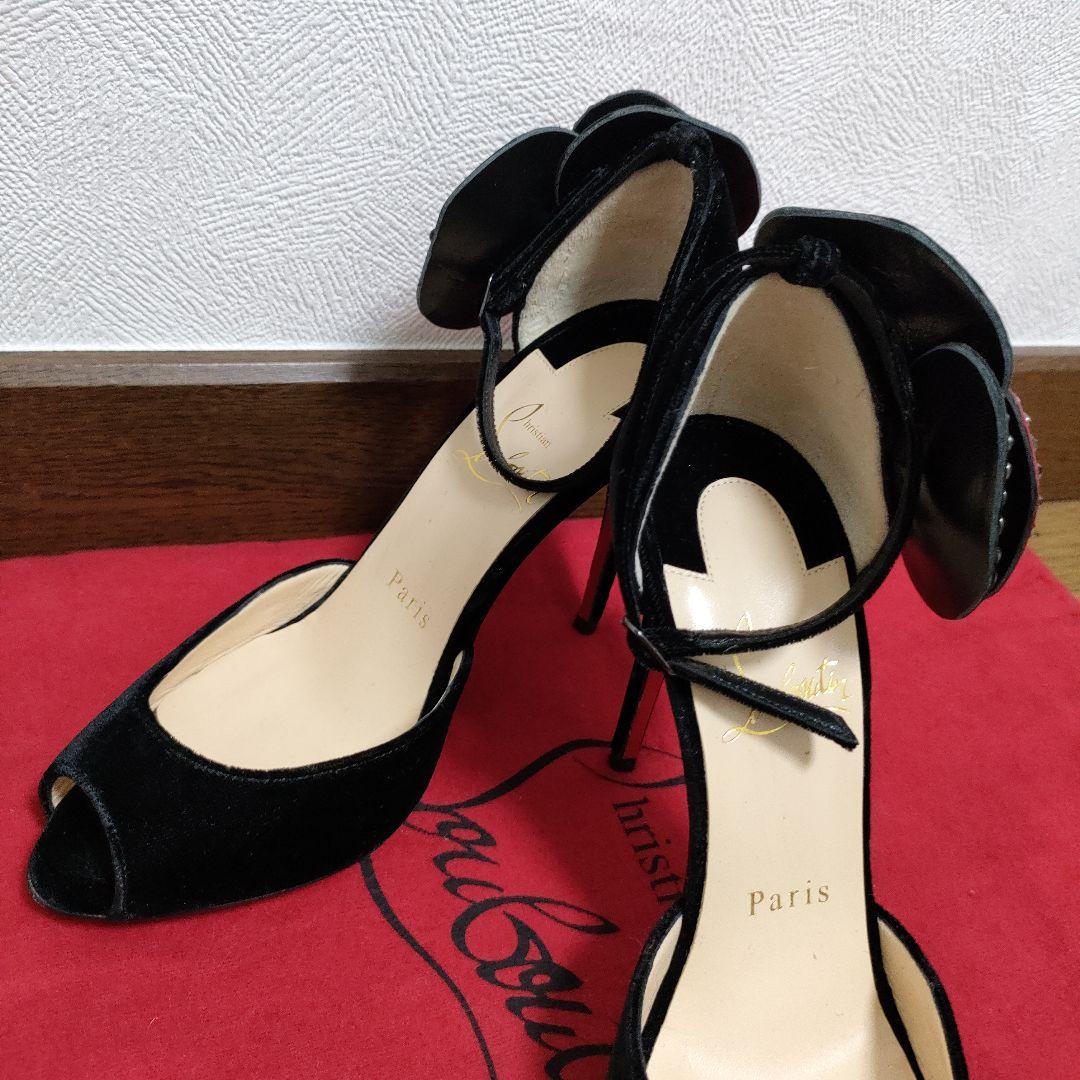 美品　Christian Louboutin サンダル　ハイヒール　35 1/2