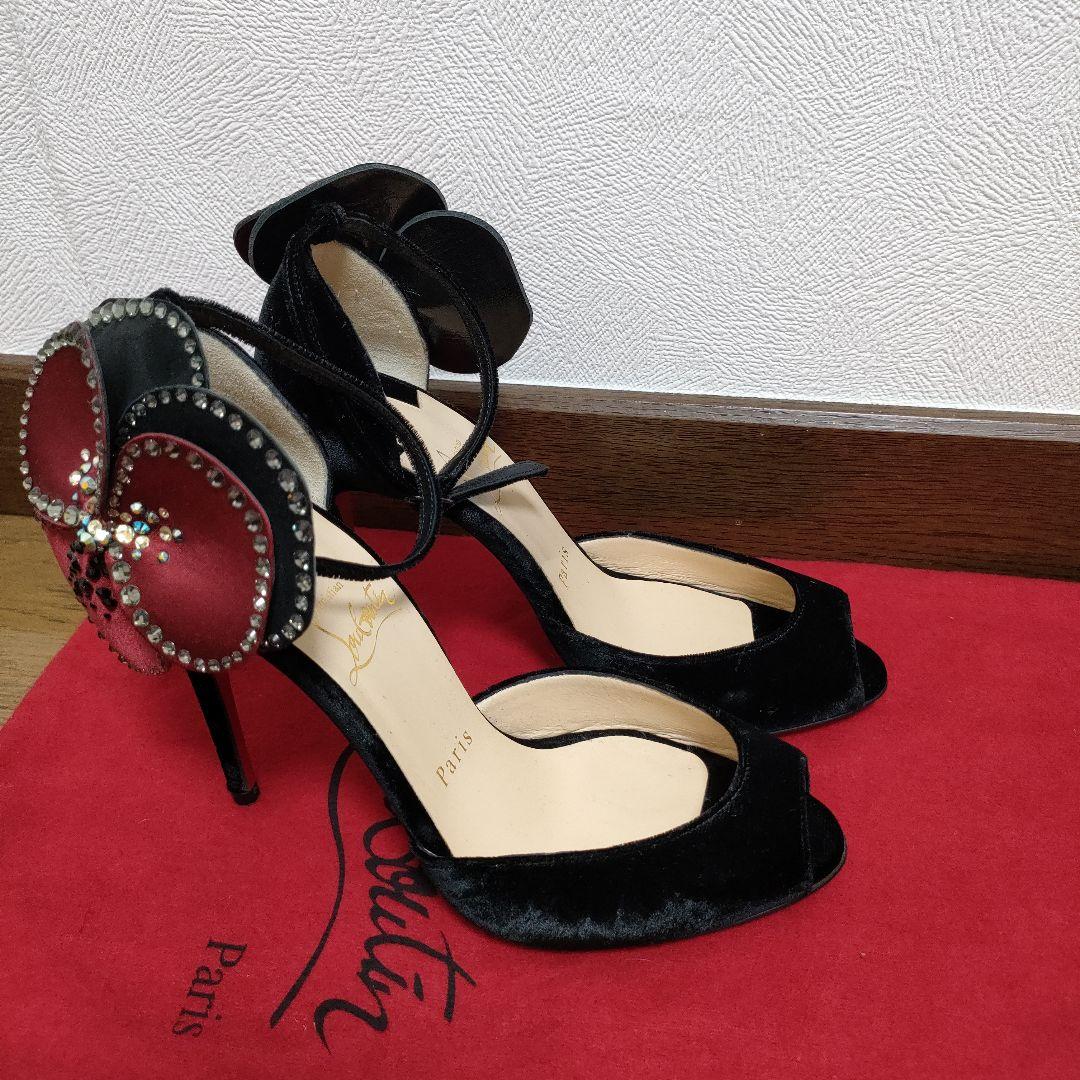 美品　Christian Louboutin サンダル　ハイヒール　35 1/2