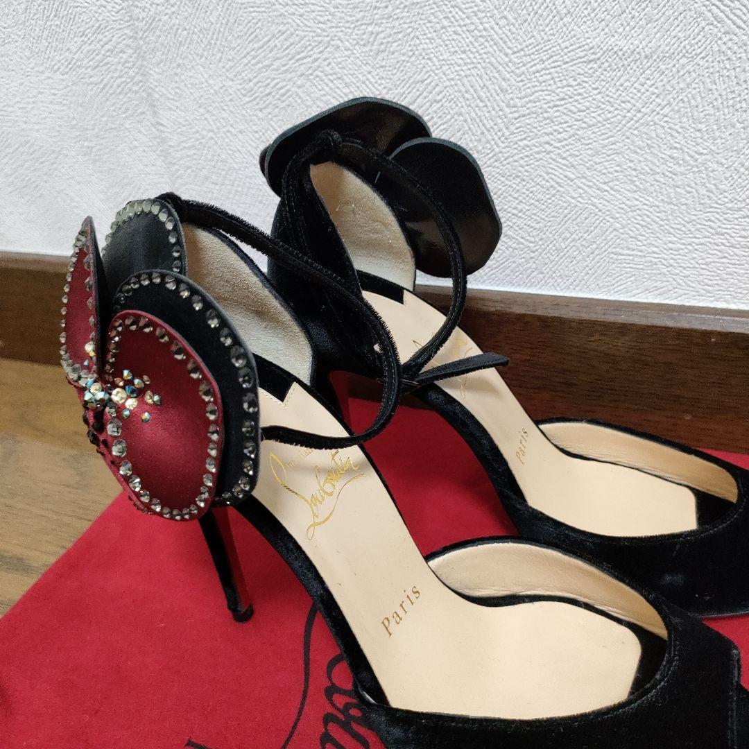 美品　Christian Louboutin サンダル　ハイヒール　35 1/2