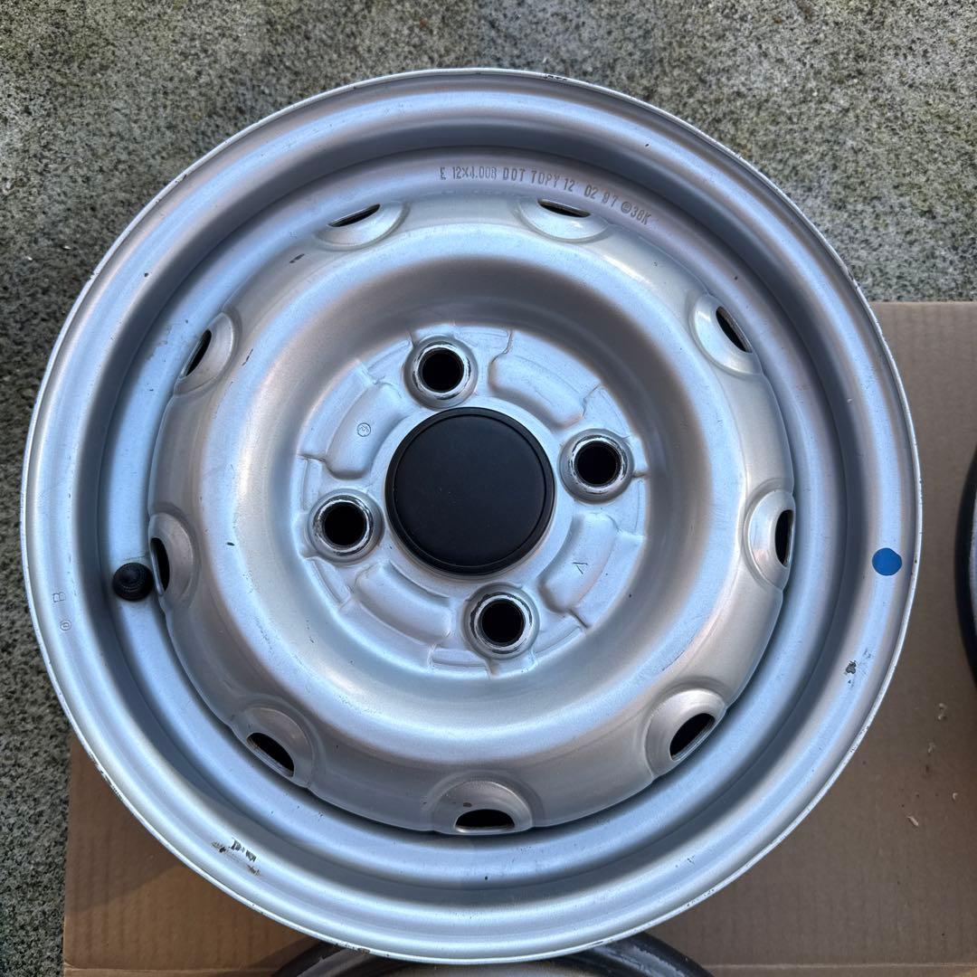 12インチ スチールホイール 4本セット