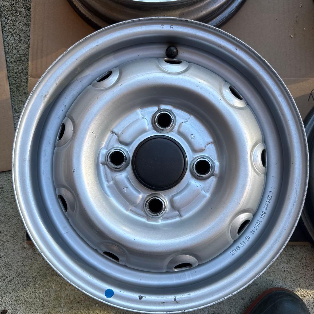 12インチ スチールホイール 4本セット