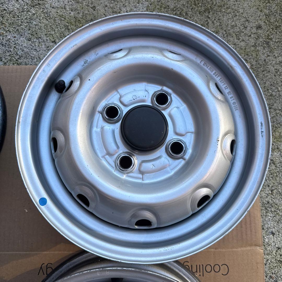 12インチ スチールホイール 4本セット