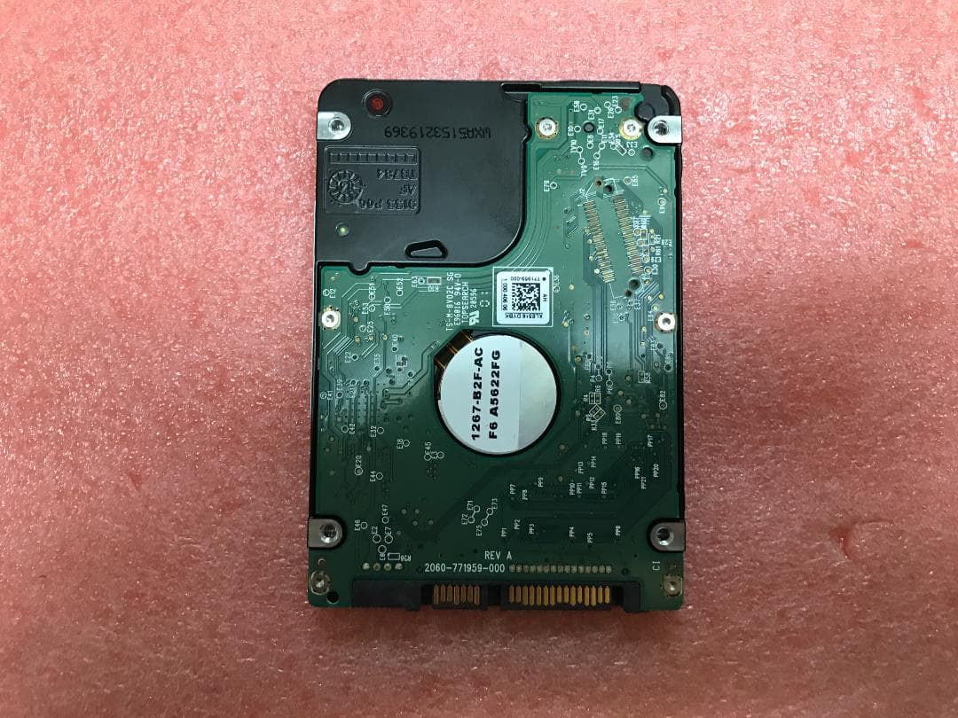 2.5インチ WDC WD5000LPVX 500GB HDD【正常】1717h