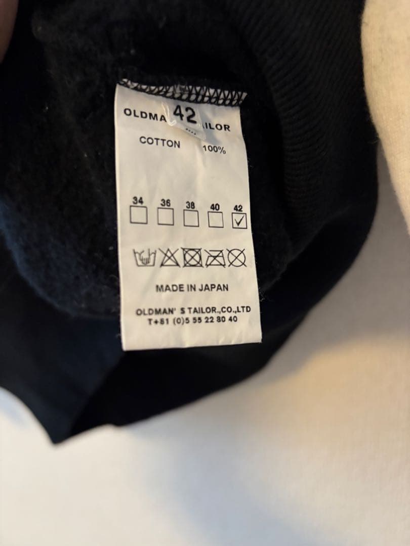 OLDMAN'S TAILOR クルーネック トレーナー 42