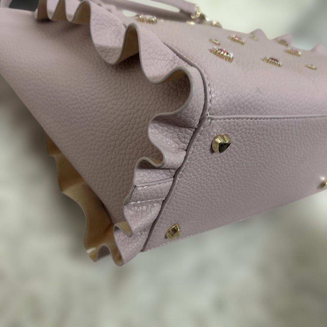 【美品】SAMANTHAVEGA 2way ビジューフラッター 小　ハート