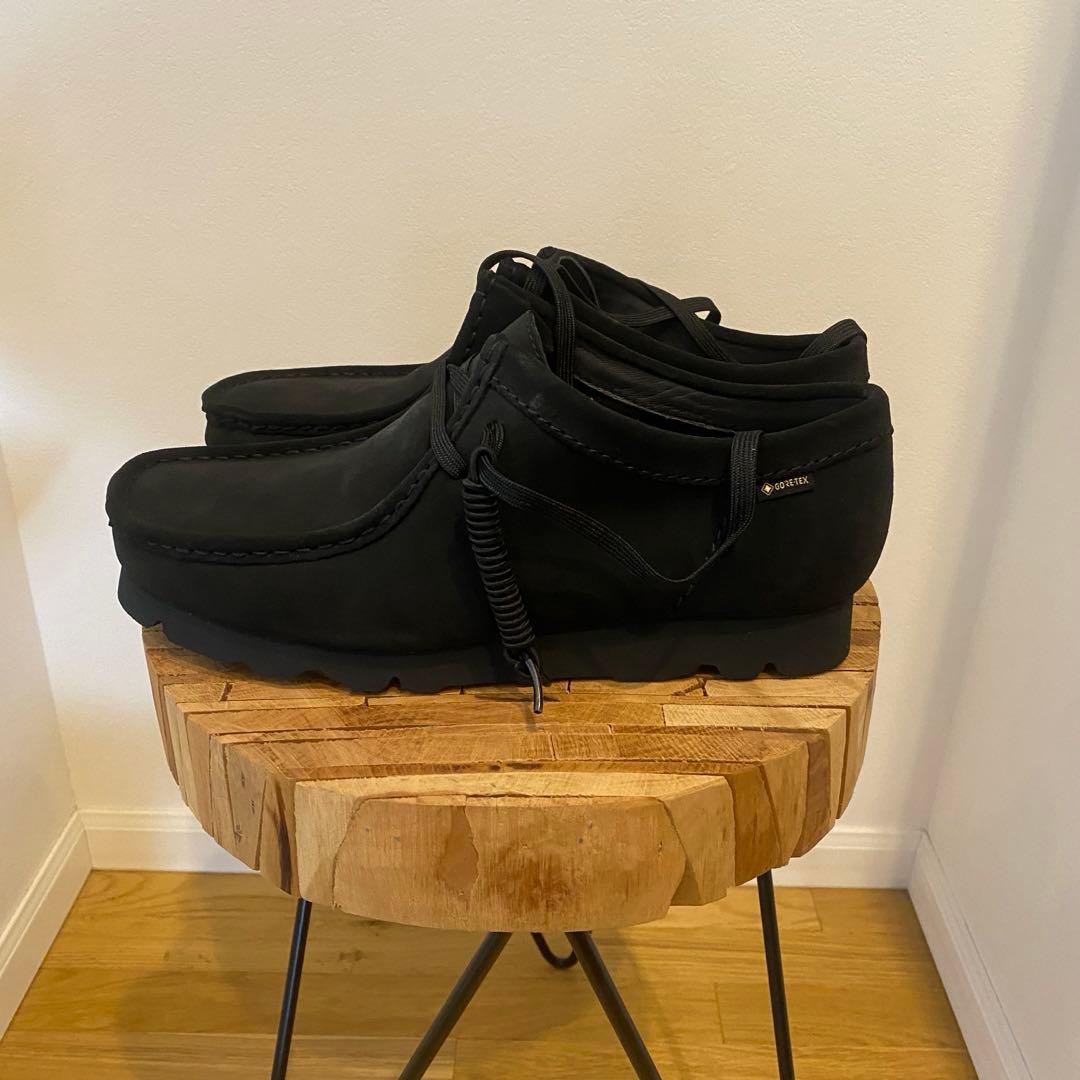 新品　Clarks BEAMS別注 Wallabee GORE-TEX ネイビー