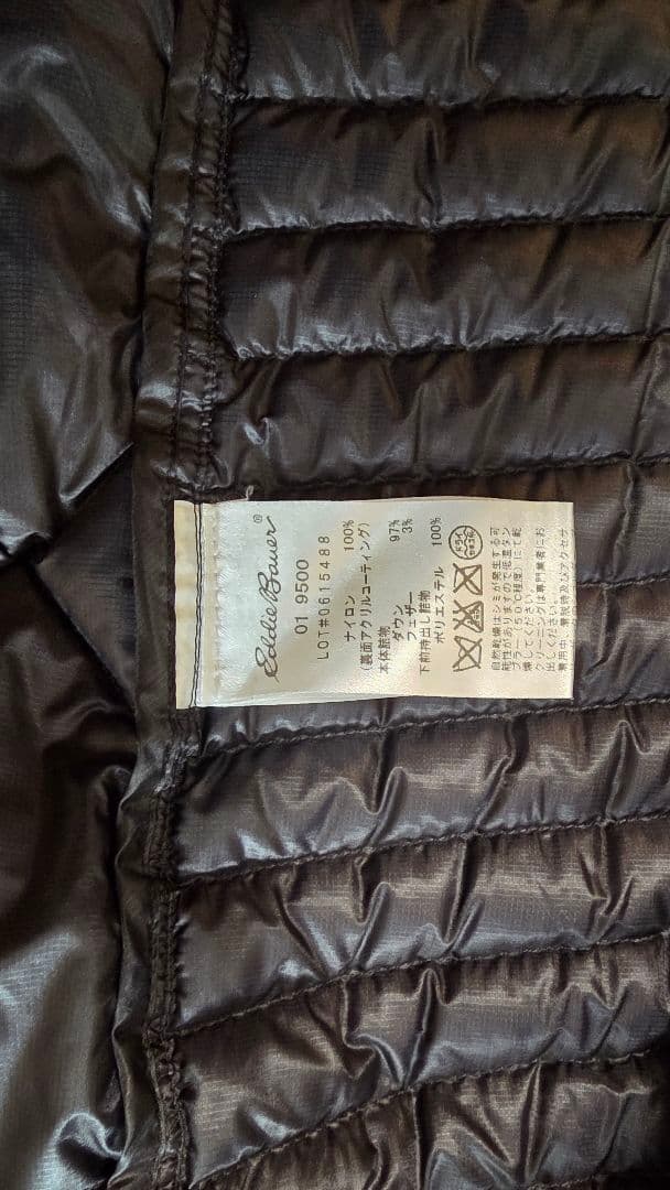 1000フィルパワー エディーバウアー スカイライナー ダウン ジャケット