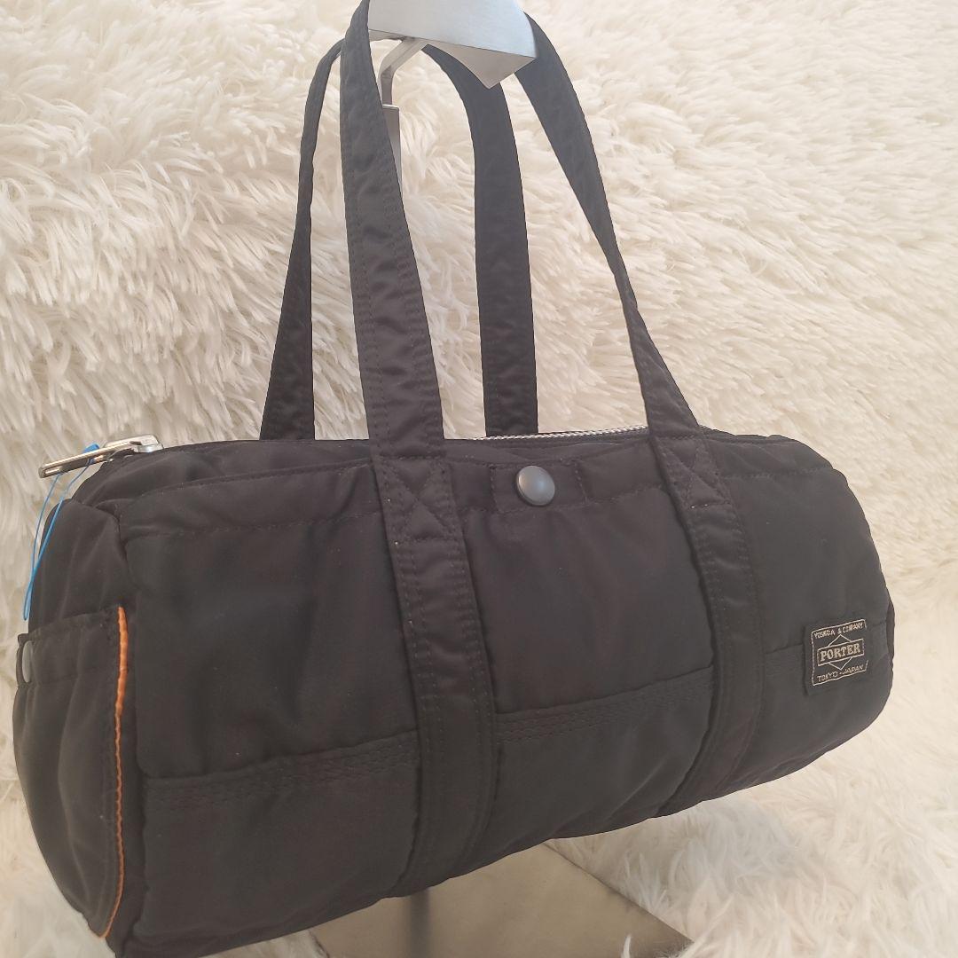 ⭐極美品⭐PORTER　タンカー　ミニ　ドラムバッグ　黒
