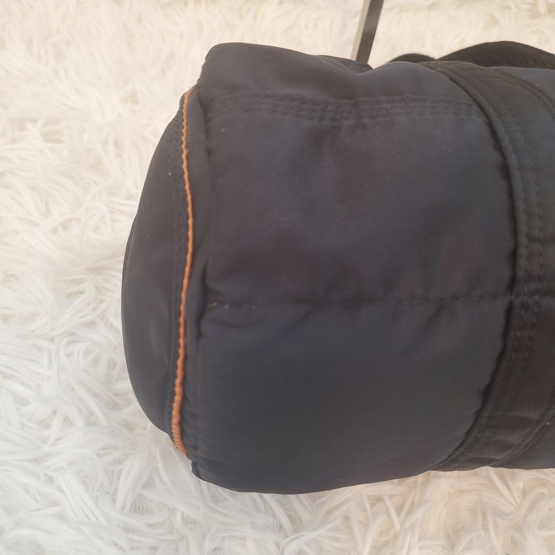 ⭐極美品⭐PORTER　タンカー　ミニ　ドラムバッグ　黒