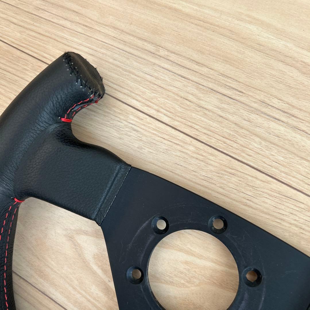 佐藤琢磨仕様　レザー ステアリング