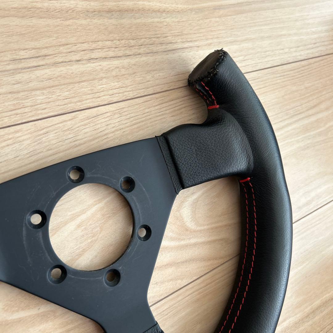 佐藤琢磨仕様　レザー ステアリング