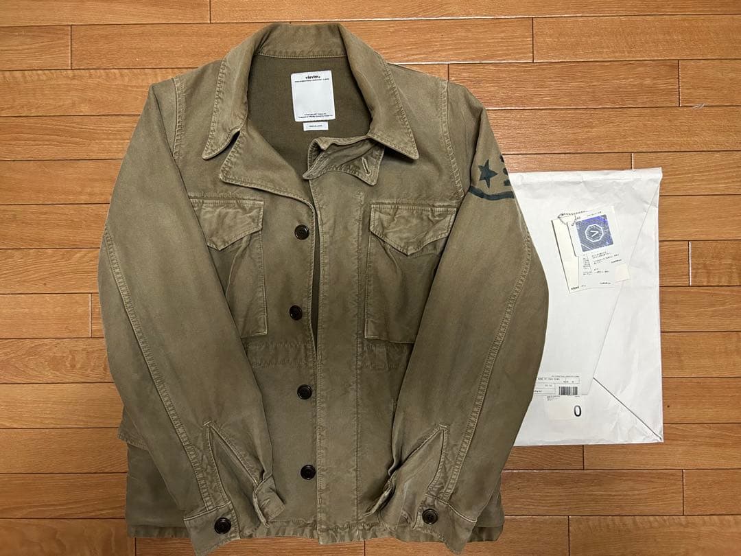 visvim ACHSE JKT (DMGD CHINO) サイズ0