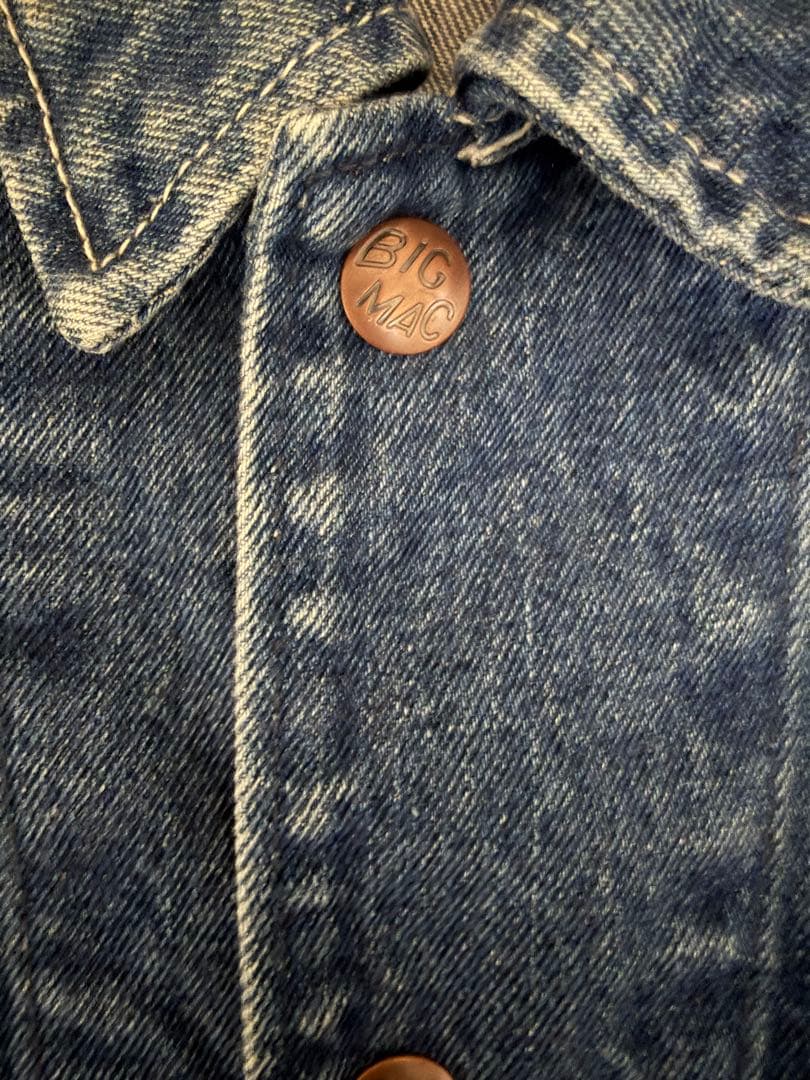 BIG MAC デニムカバーオール Lサイズ