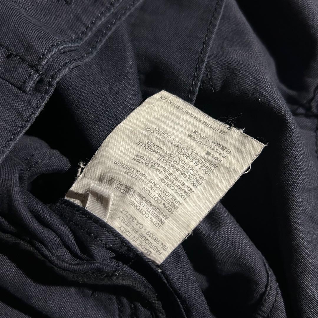 00s ARCHIVE miu miu レザー切替コットンジャケット Y2K