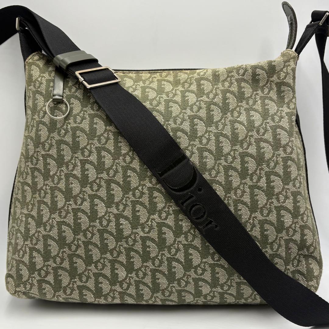 Dior クリスチャンディオール ショルダーバッグ トロッター キャンバス 総柄