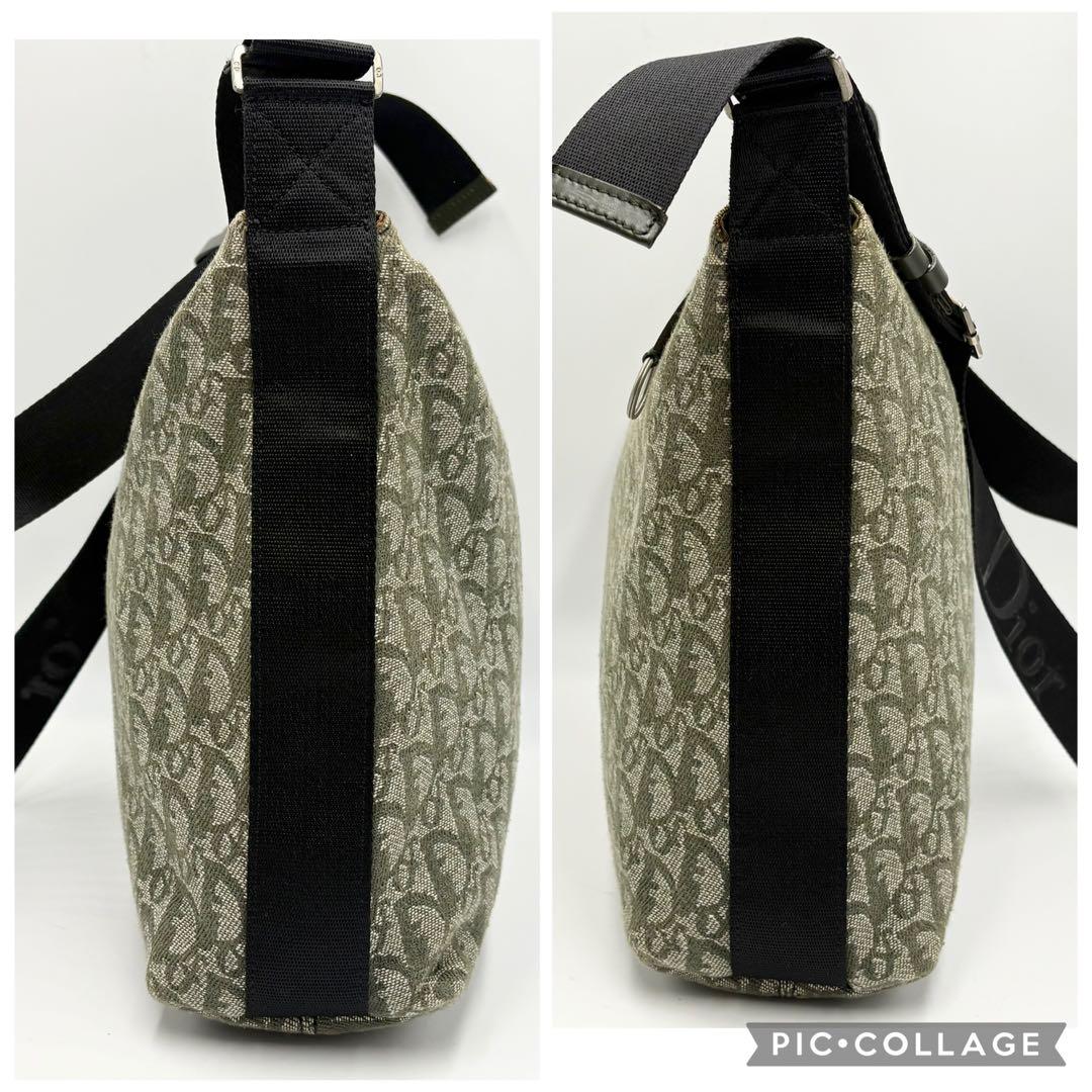 Dior クリスチャンディオール ショルダーバッグ トロッター キャンバス 総柄