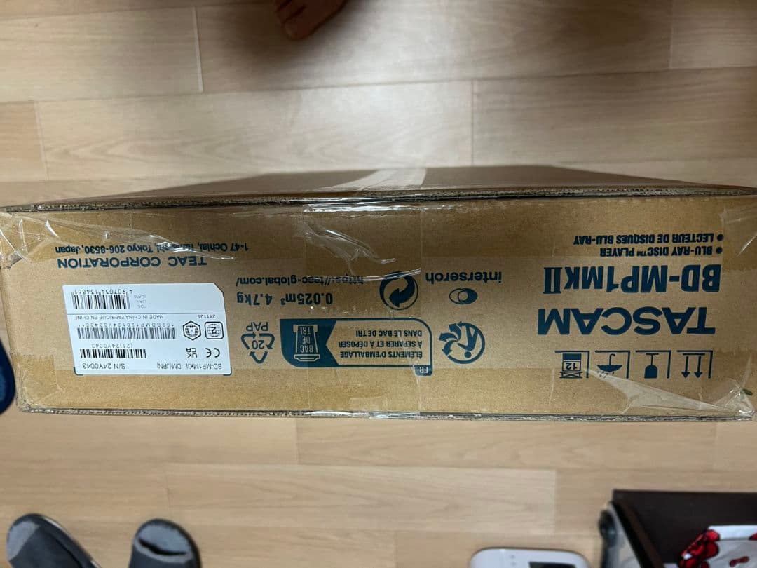 TASCAM BD-MP1MKII 新品未開封 外箱ダメージ有