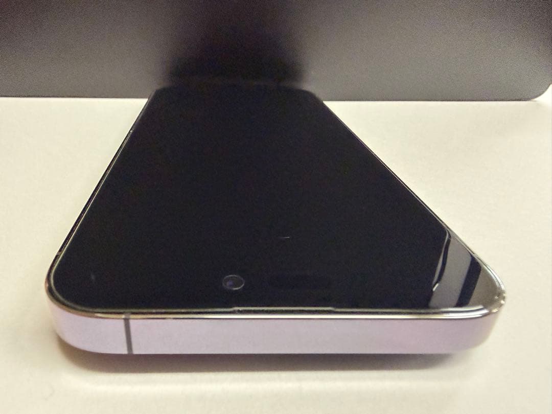 iPhone 14ProMax 256GB ディープパープル美品MQ9E3J/A