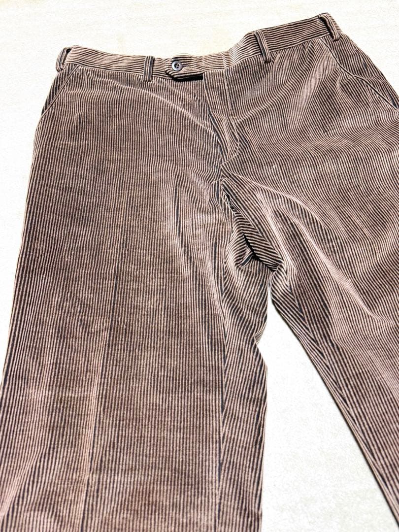 特価【極美品】Brioni コーデュロイ パンツ スラックス イタリア製 50R