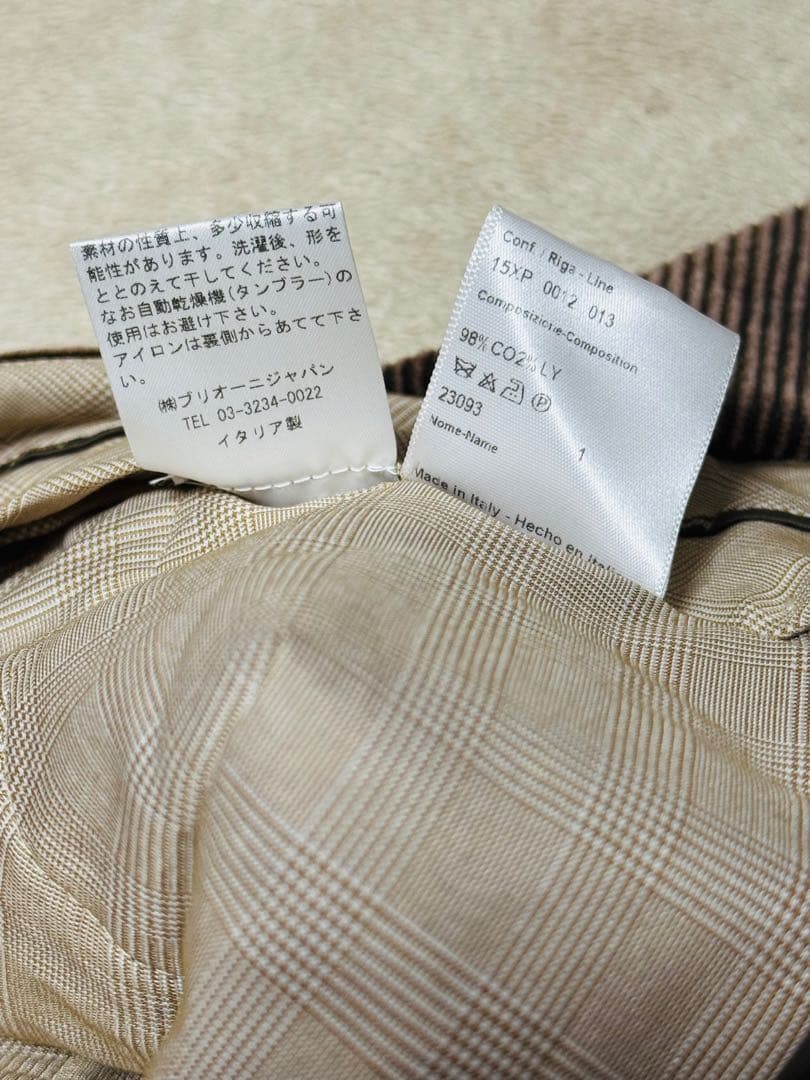 特価【極美品】Brioni コーデュロイ パンツ スラックス イタリア製 50R