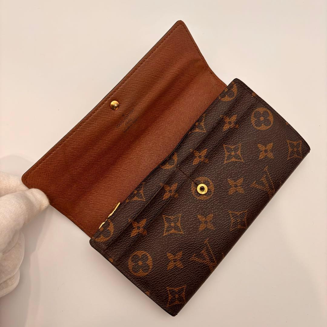 鑑定済み✨ルイヴィトン✨モノグラム✨ポルトフォイユ サラ 長財布 10枚