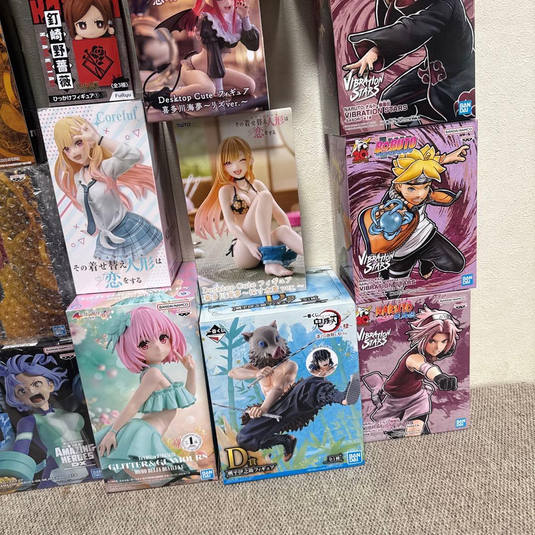 プライズ フィギュア 20体 まとめ売り ヒロアカ 着せ恋 ナルト