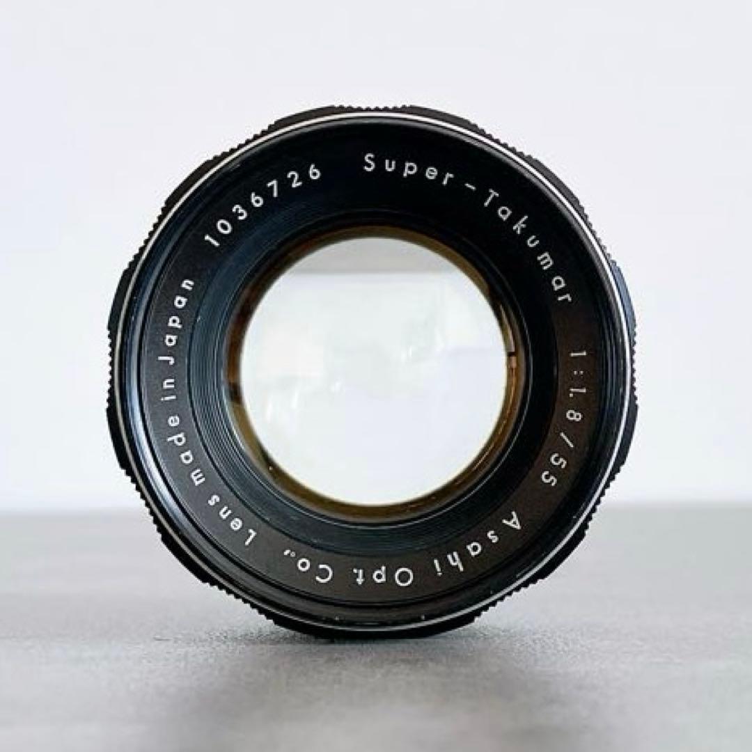 【外観美品】Super Takumar 55mm f1.8 M42 前期型