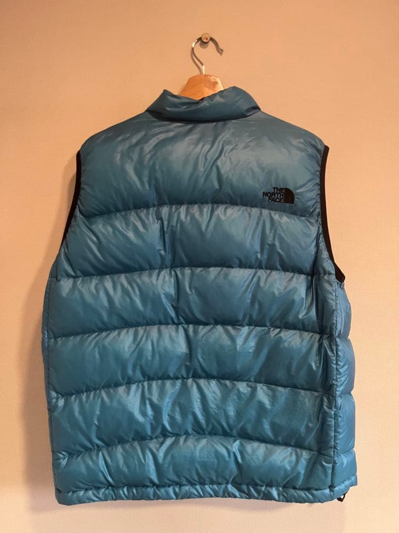 The North Face ダウンベスト 青