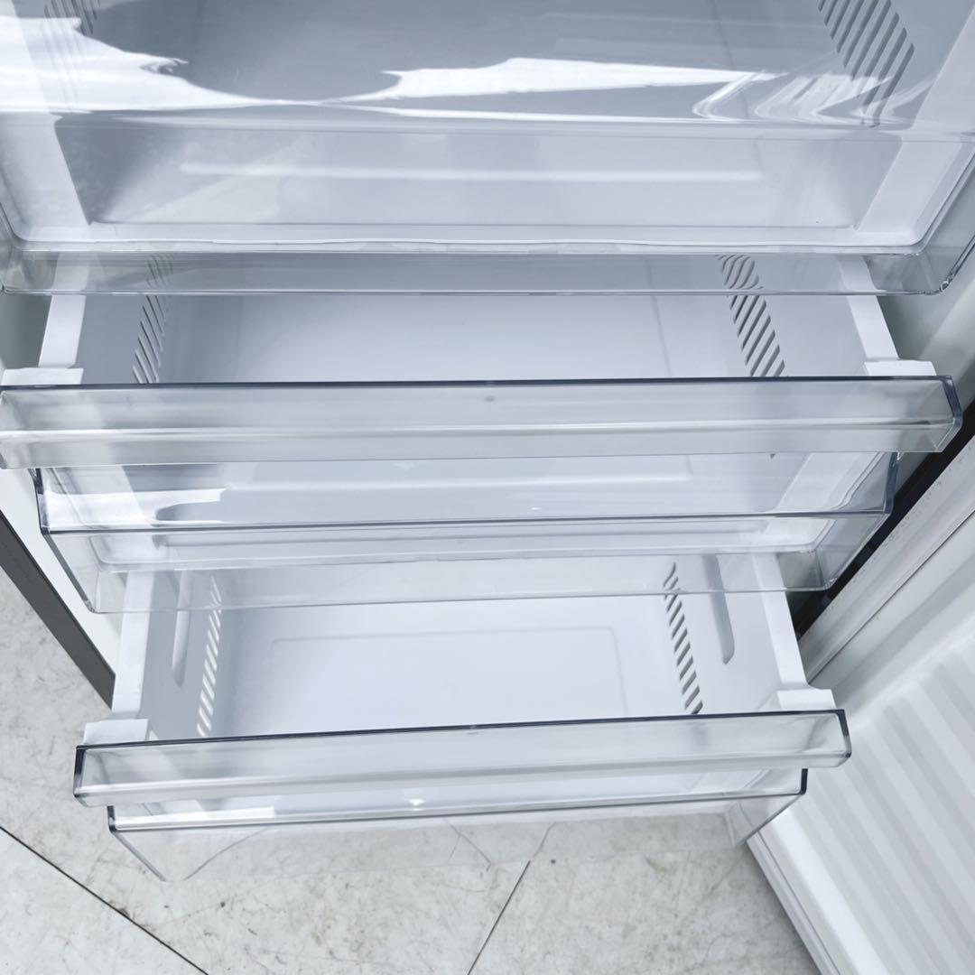 取付無料！AQUAスタイリッシュクリスタルブラック切替式冷蔵・冷凍庫✨