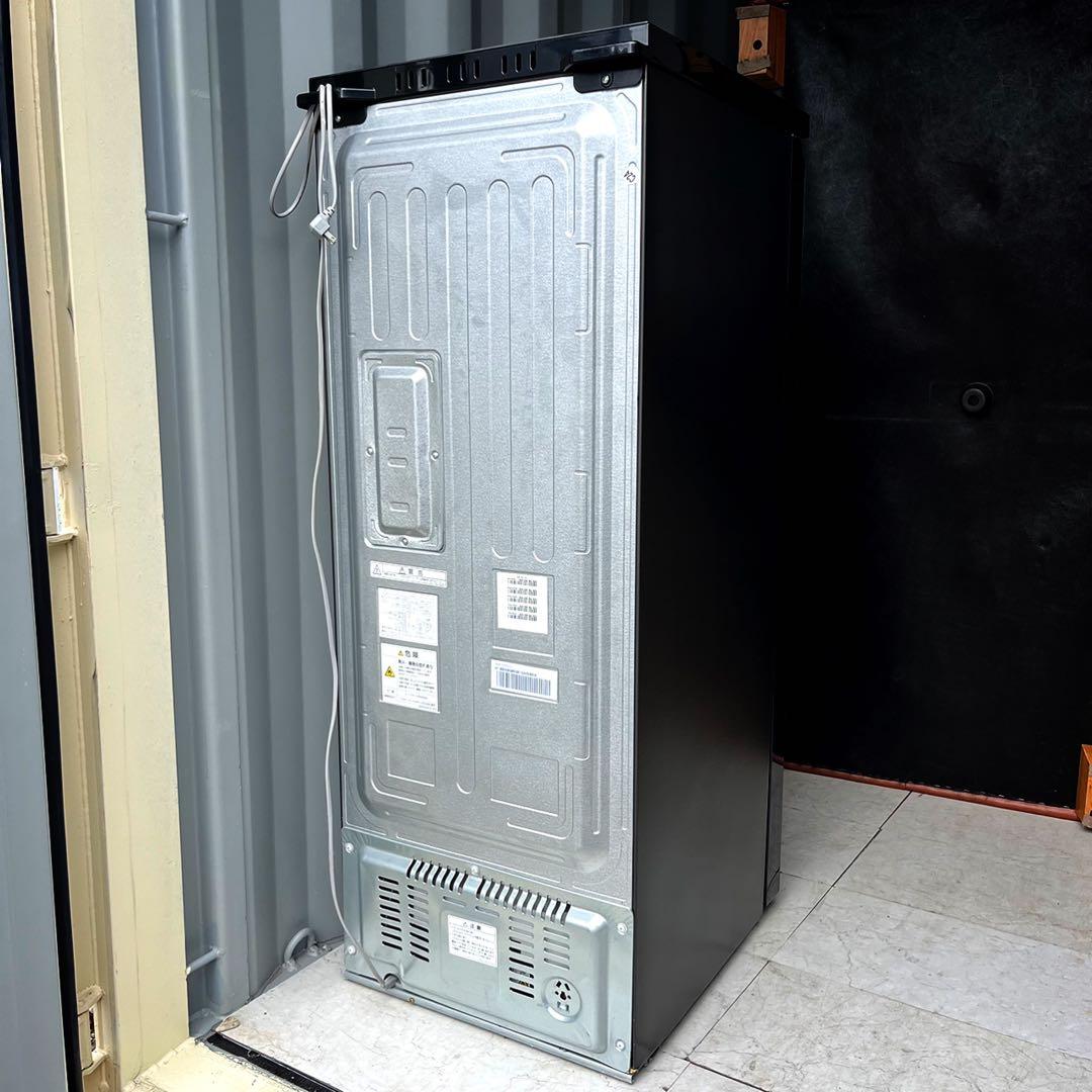 取付無料！AQUAスタイリッシュクリスタルブラック切替式冷蔵・冷凍庫✨