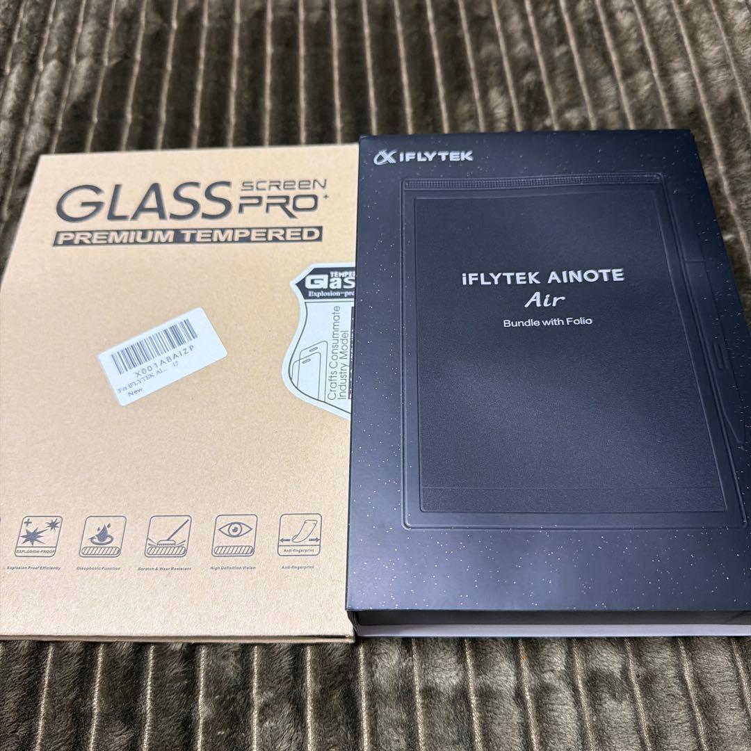 <売り切り>iFLYTEK Ainote Air2 、カバー& ガラスカバー