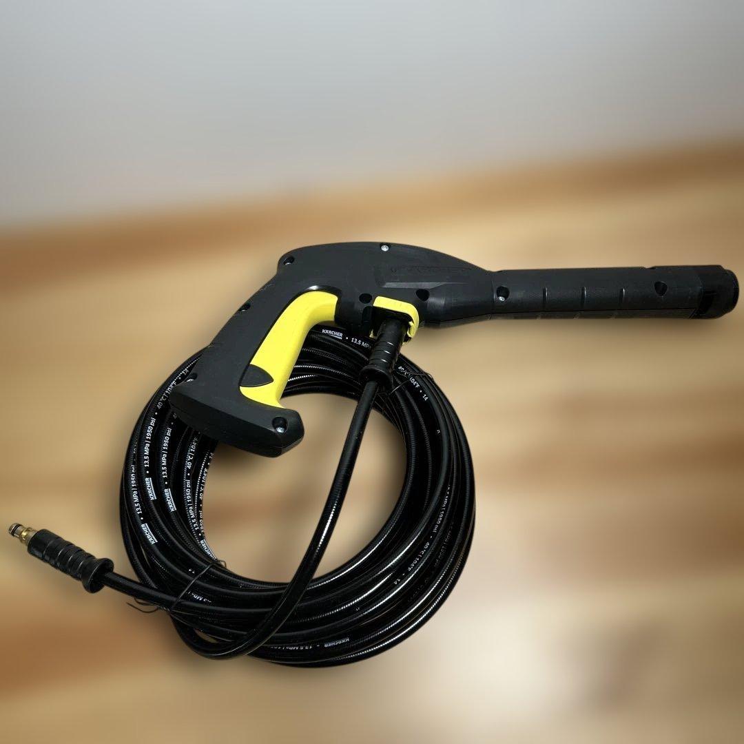 未使用品！【KARCHER 高圧洗浄機】ケルヒャー 静音設計 37.5倍威力
