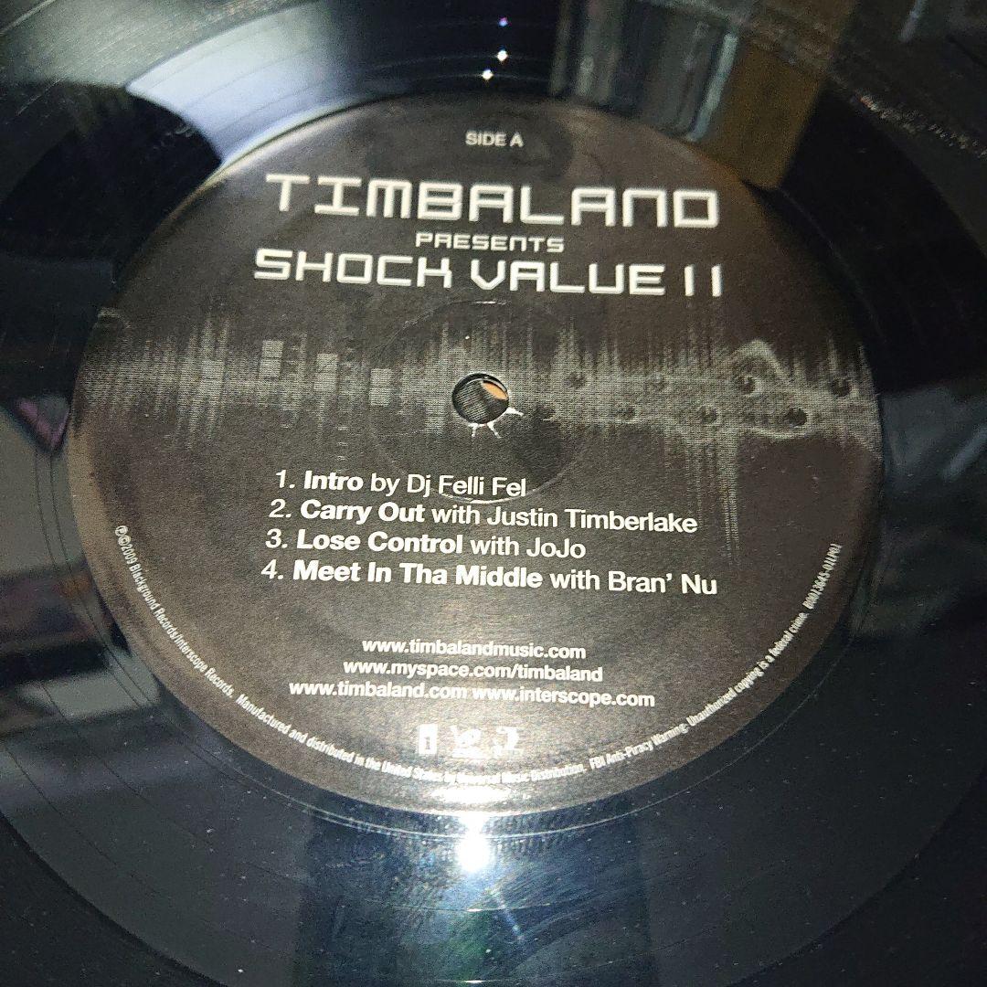 TIMBALAND shock value2 レア 2LP レコード vinyl