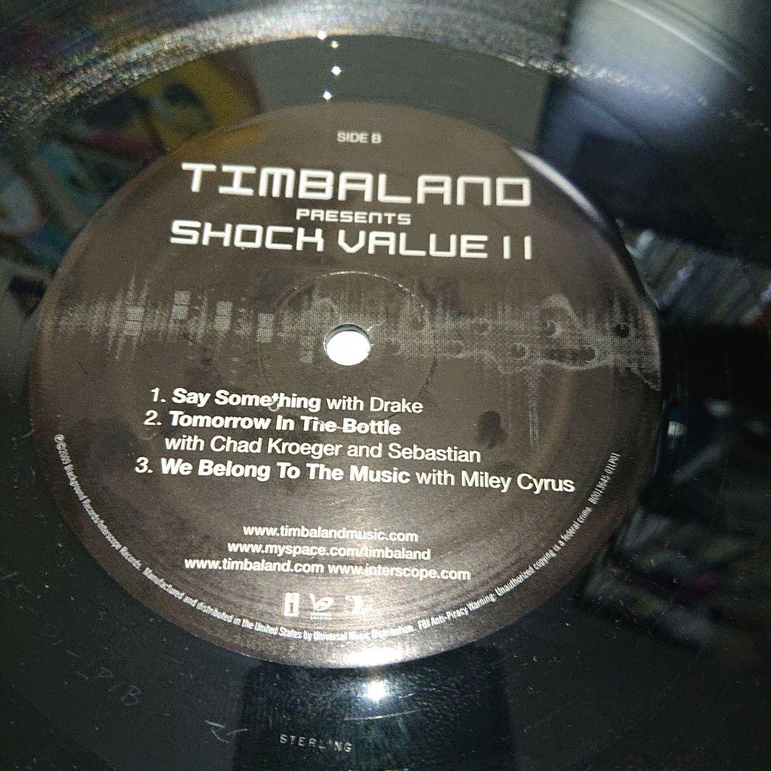 TIMBALAND shock value2 レア 2LP レコード vinyl
