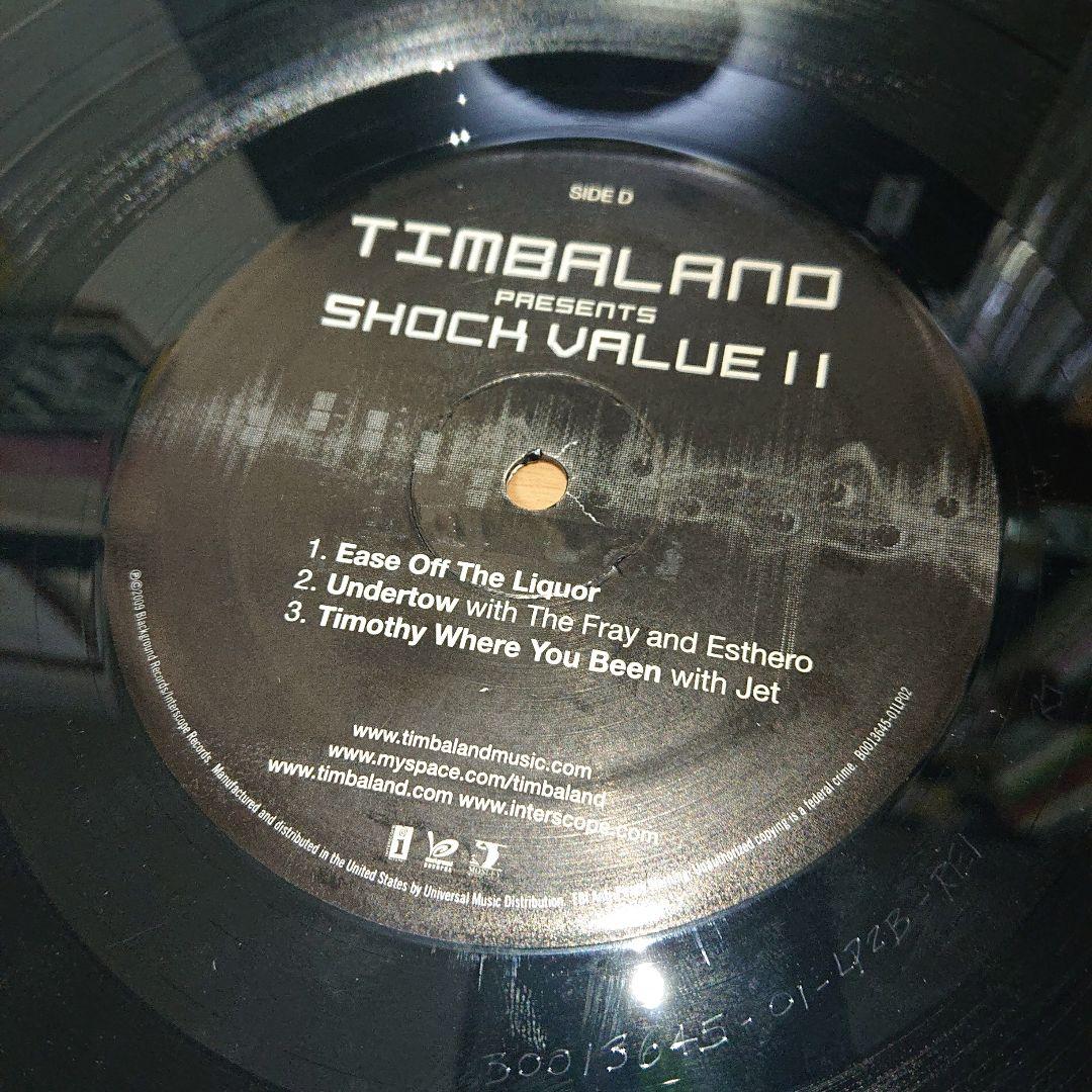 TIMBALAND shock value2 レア 2LP レコード vinyl