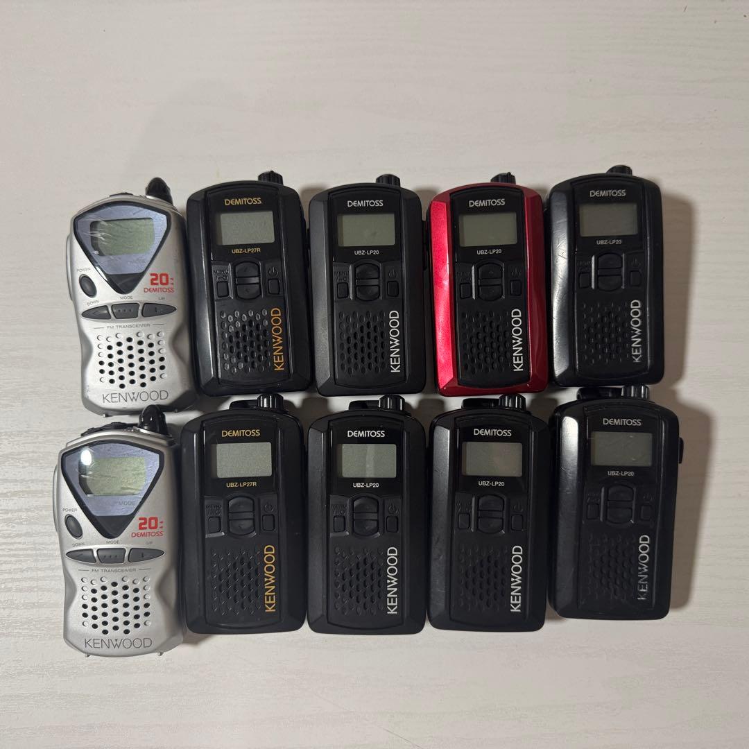 KENWOOD トランシーバー 10台セット