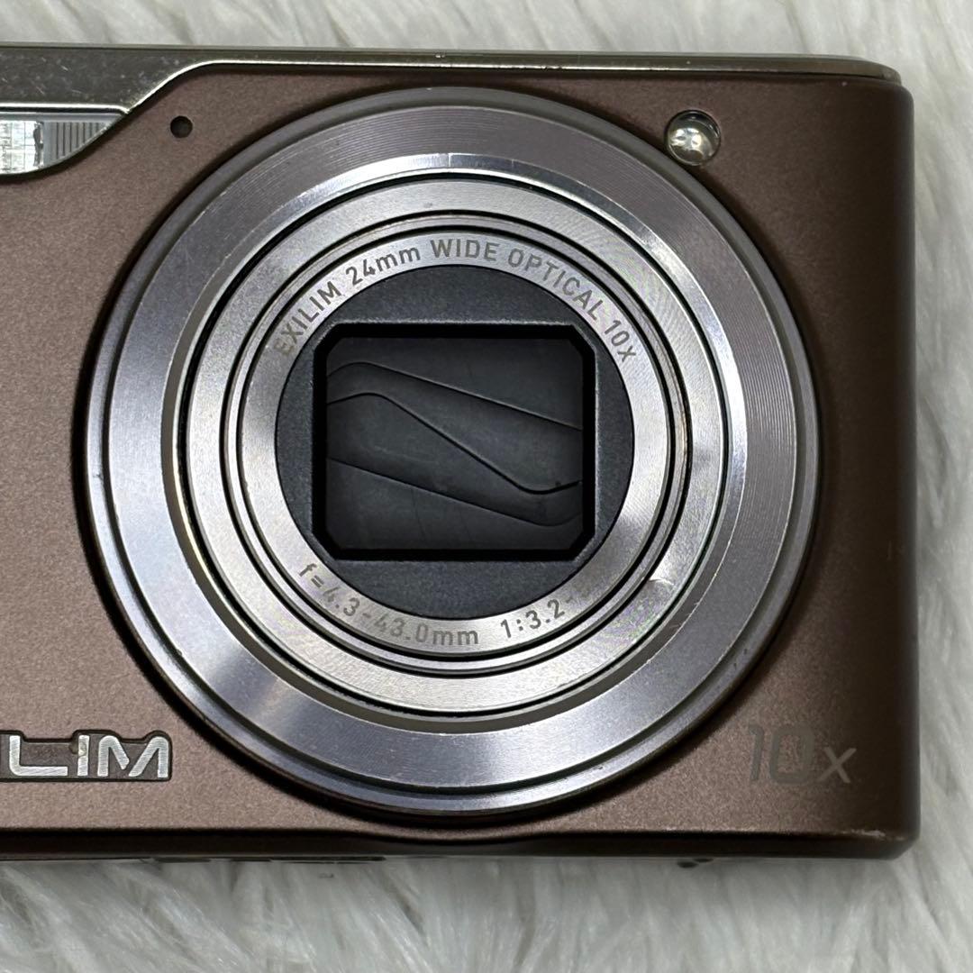 CASIO カメラ　エクシリム　EX-H15 充電器　ブラウン コンデジ　動作品