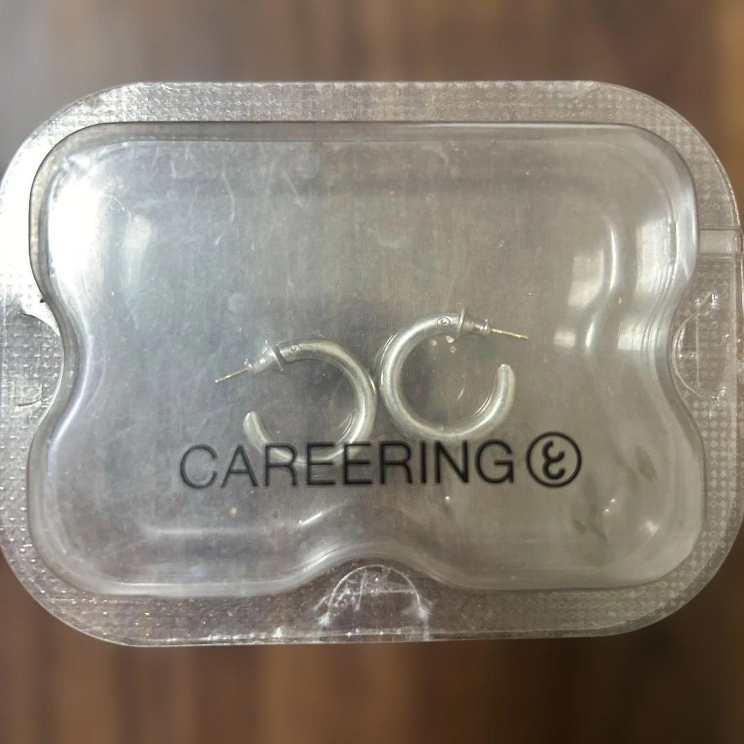 CAREERING 701 フープピアス シルバー ゴールド
